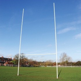 Sabre Champion Socketed Steel Rugby Posts - Main Image